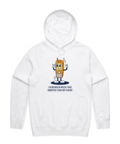 I Remember When I Was Smarter Than My Phone - Mens Hoodie