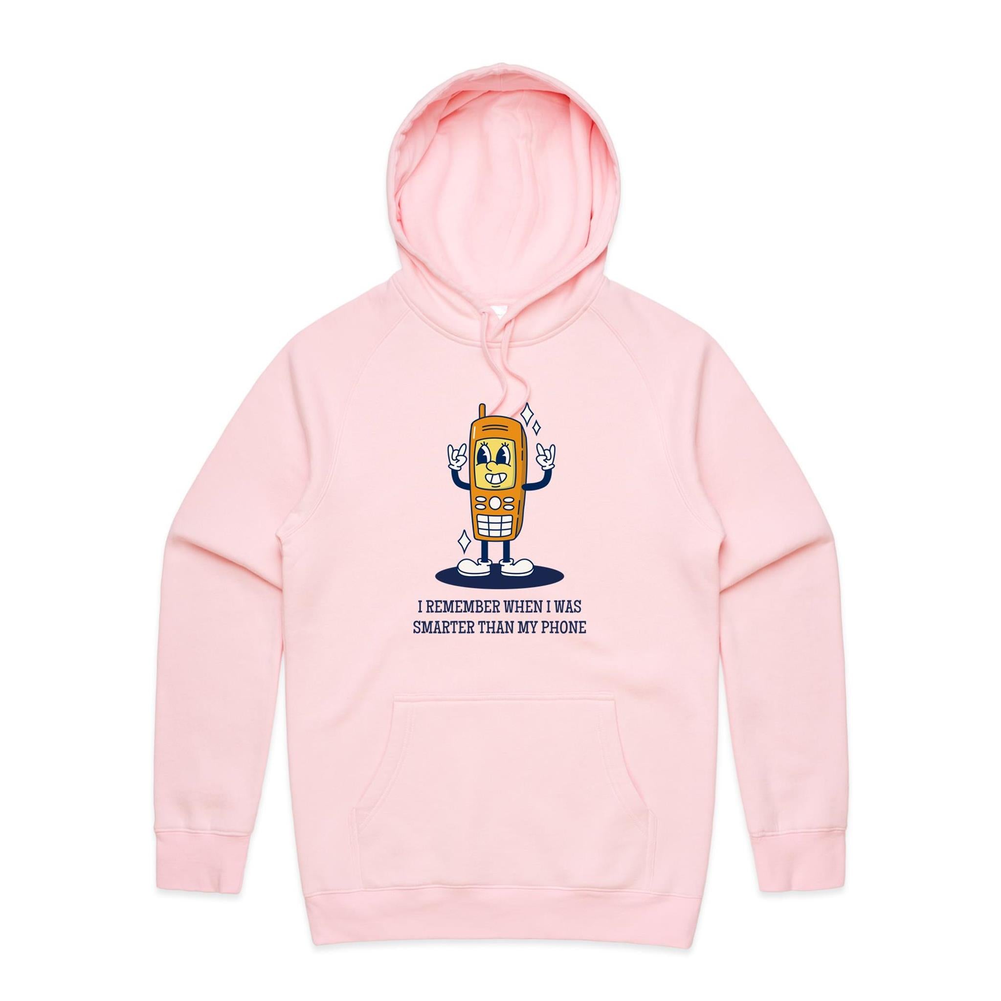 I Remember When I Was Smarter Than My Phone - Mens Hoodie - Image 3