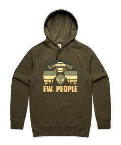 Alien, Ew People - Mens Hoodie