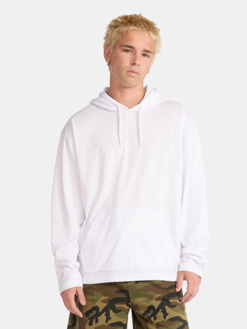 Men's & Big Men's Cotton Long SleeveTee Shirt Hoodie, Sizes XS-5XL