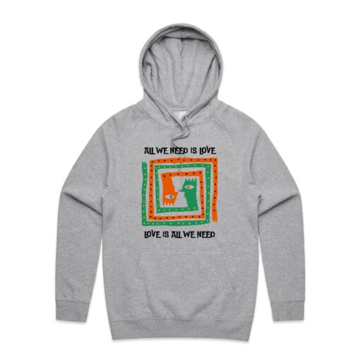 All We Need Is Love - Mens Hoodie - Image 2