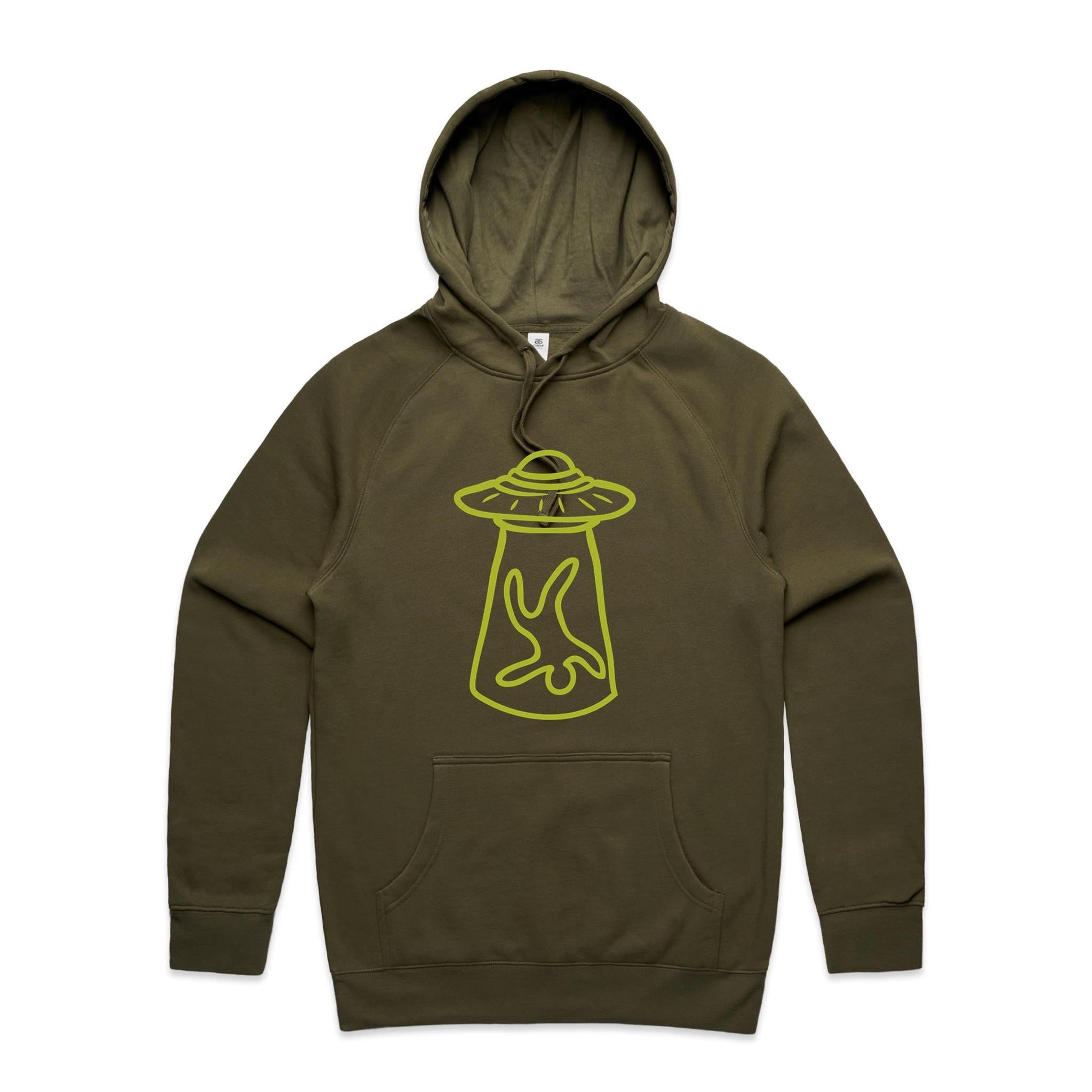 Alien Abduction, UFO - Mens Hoodie - Image 10