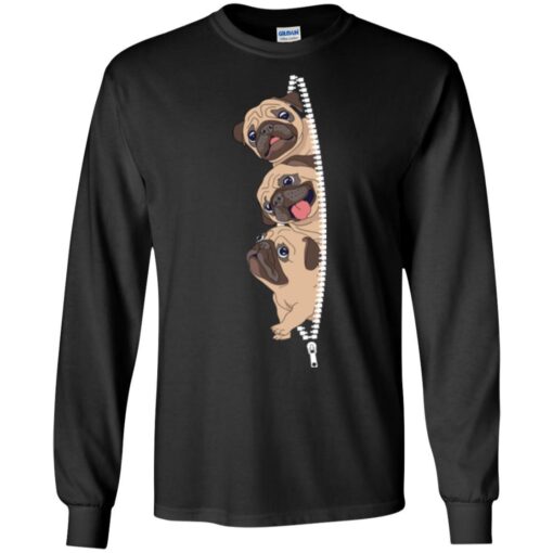 Sneaky Pug Dog Cute Animal Lovers Shirts - Image 5